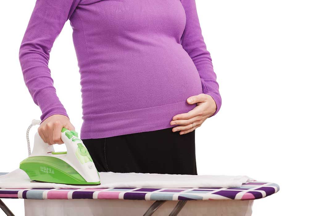 العمل المنزلي الذي يمكنك القيام به أثناء الحمل