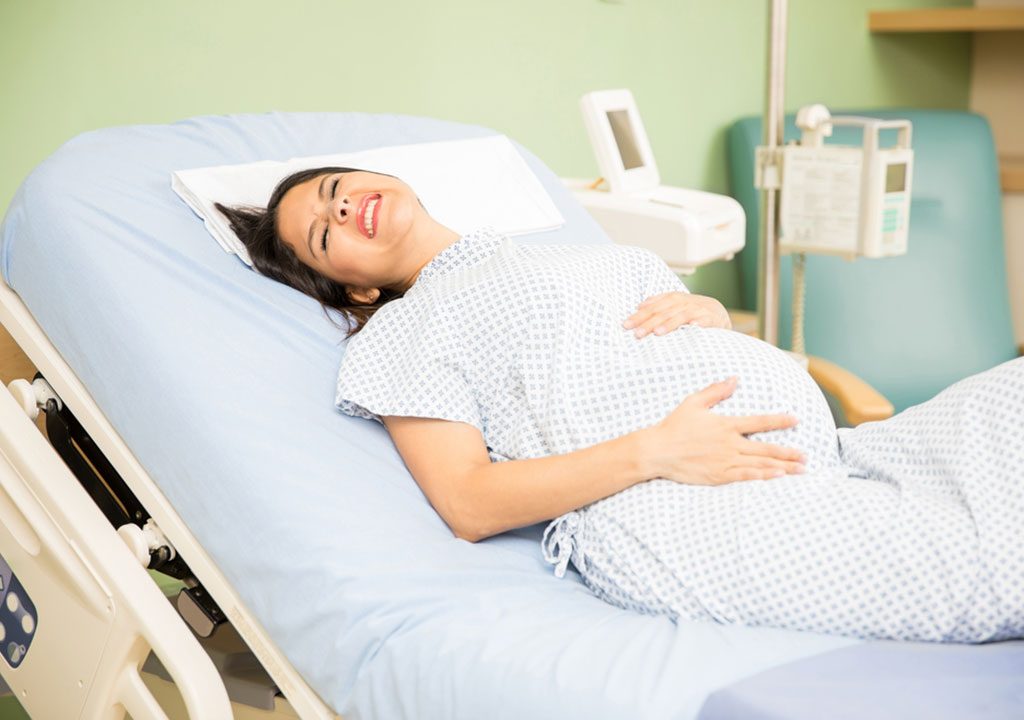 نمط التنفس للمرحلة الثانية من الولادة