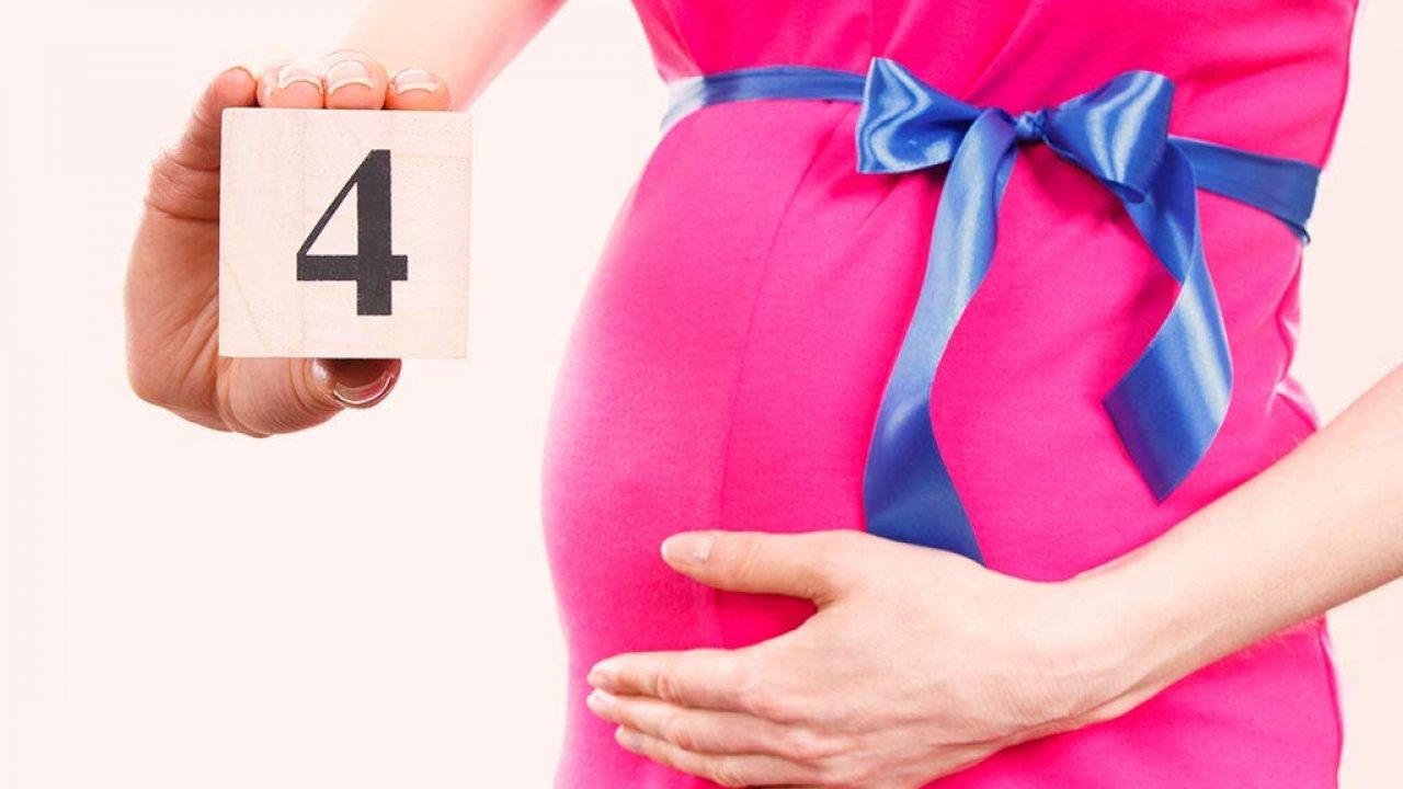 الشهر الرابع من الحمل أعراض وتغيرات الجسم والنظام الغذائي والرعاية