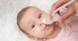 كيف تنظفين أنف طفلك