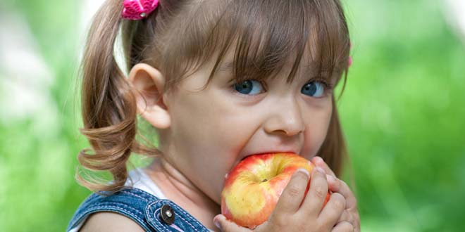 التفاح للأطفال - الفوائد وحقائق مثيرة للاهتمام