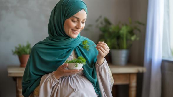 البقدونس أثناء الحمل