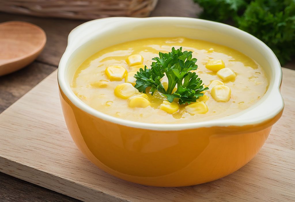 حساء الذرة