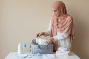 قائمة التحقق من حقيبة الحفاضات