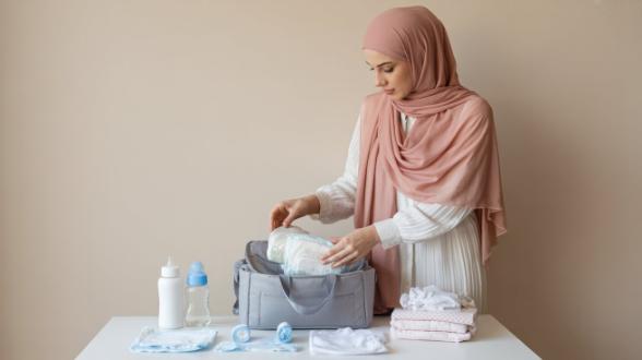 قائمة التحقق من حقيبة الحفاضات