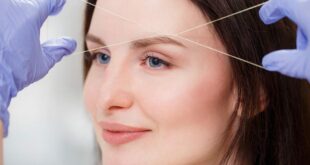 إزالة شعر الحواجب بالخيط أثناء الحمل