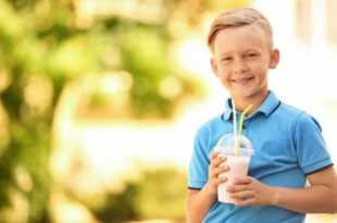 مشروبات البروتين للأطفال